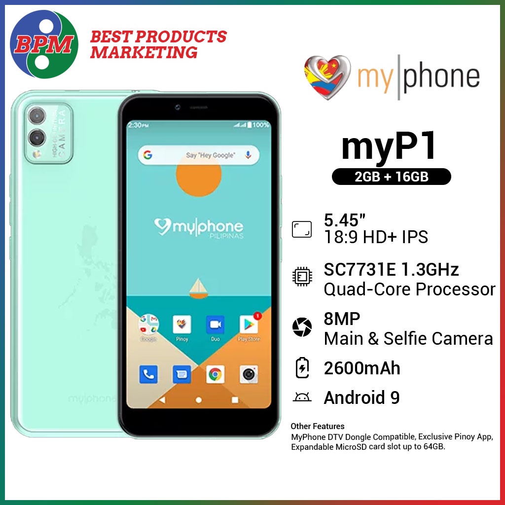 BPM MYPhone MYP1 16Gb + 2Gb (original ) | Shopee Philippines