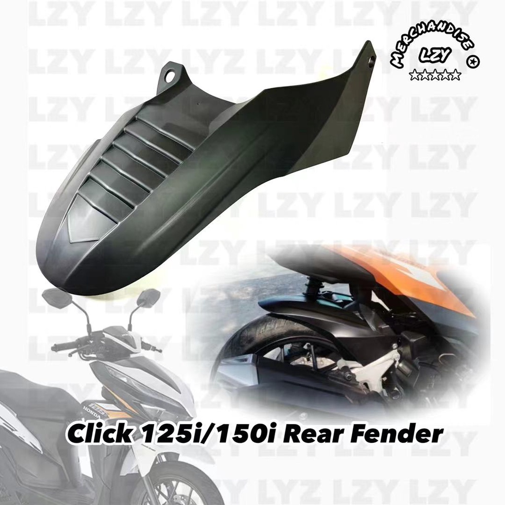 Honda Click V2 Matte Black Rear Fender Tire Hugger Mudguard 125i/150i ...
