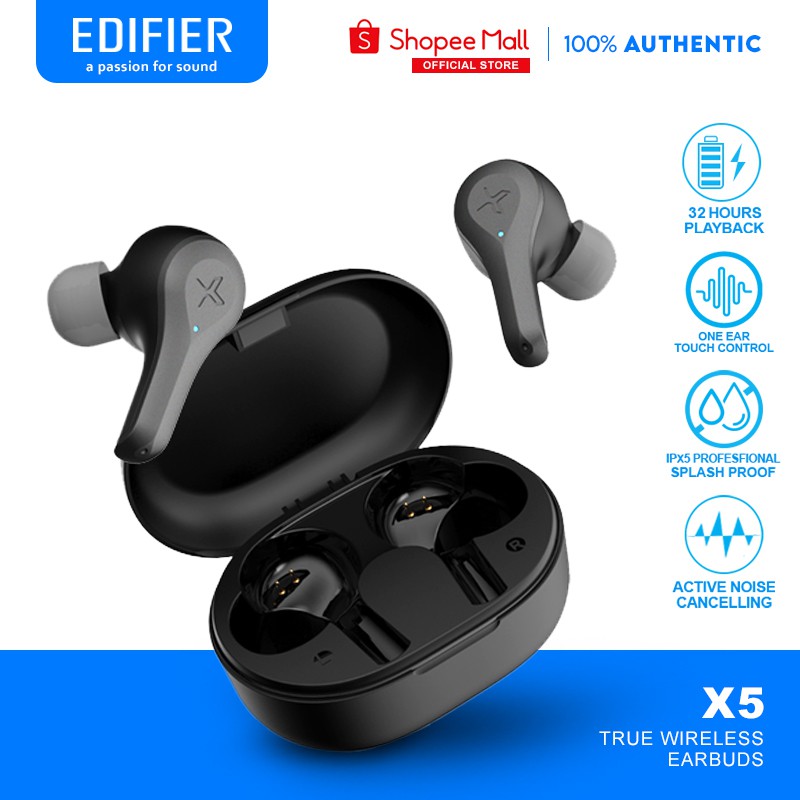 Edifier X5 True Wireless Bluetooth Earphone Touch Control