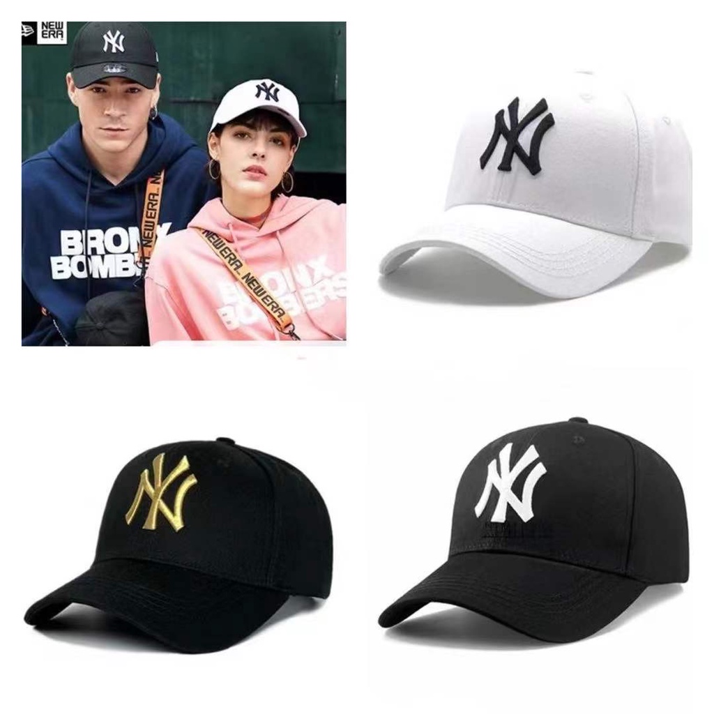 The Korean version NY baseball cap new york city ins sun protection ...