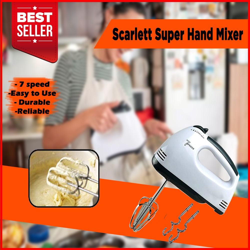 Scarlett professional electric whisks hand Mixer Electric mixer Shopee Philippines