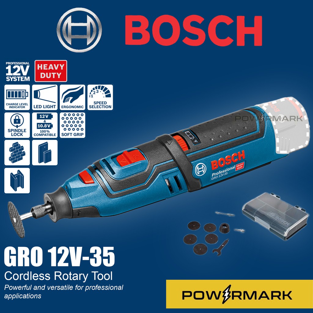  Bosch Professional 12V System GRO 12V-35 cordless