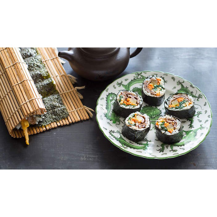 Korean Bamboo Mat for Kimbap and Sushi Making Shopee Philippines