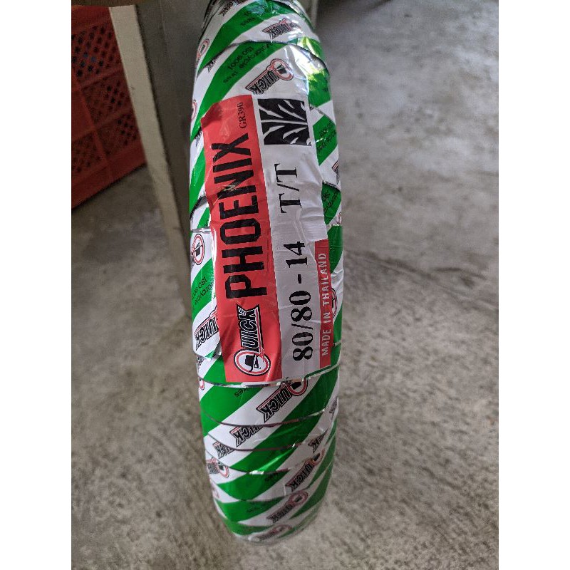 QUICK TIRE TUBETYPE 80/80-14 | Shopee Philippines