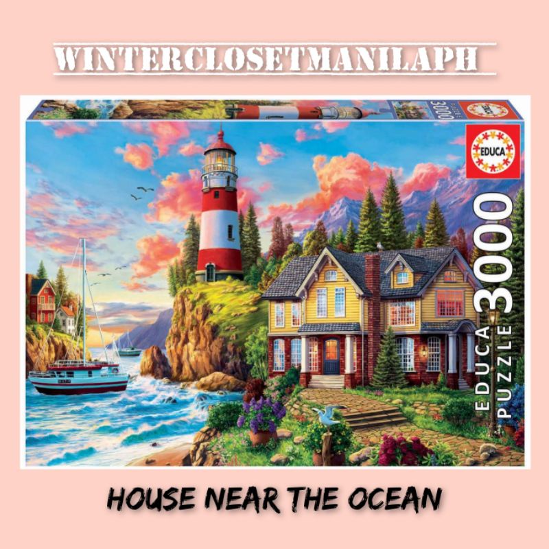 Free Shipping! Educa 3000 Piece Braies Lake Autumn Jigsaw Puzzle