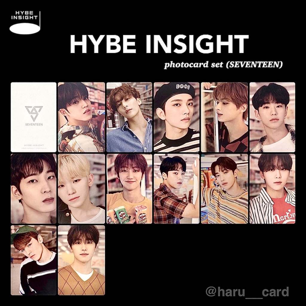 Seventeen - HYBE INSIGHT Event Photocard (2) - HALLYUSUPERSTORE
