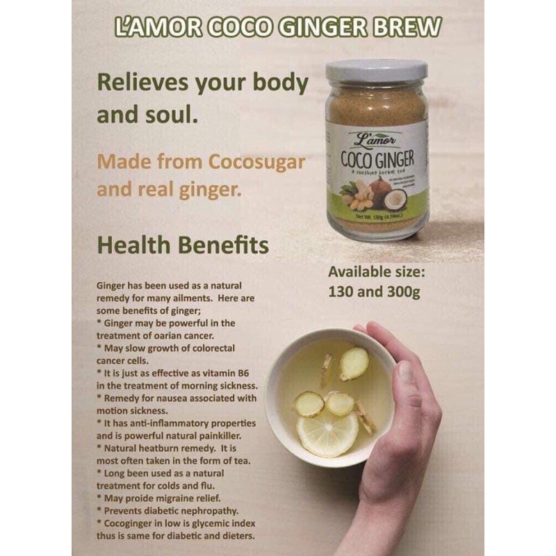 COCO GINGER SET OF 2 (300g and 130g) Shopee Philippines