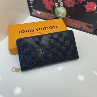 Ready Stock】cozy LV wallet #62665 men s long wallet