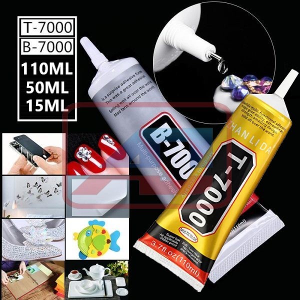 B7000 T7000 3ml 15ml 50ml 110ml strong adhesive glue phone stickers ...