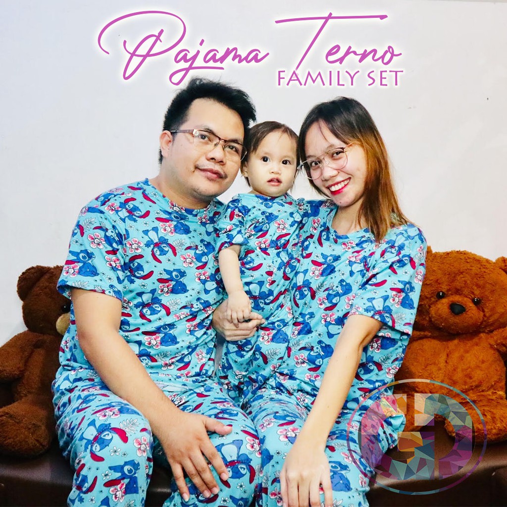 FAMILY SET PAJAMA TERNO Sold as Family Set Shopee Philippines