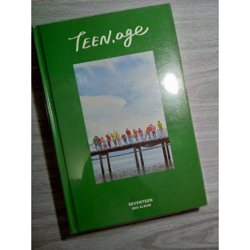 SEVENTEEN TEEN,AGE album GREEN VERSION | Shopee Philippines