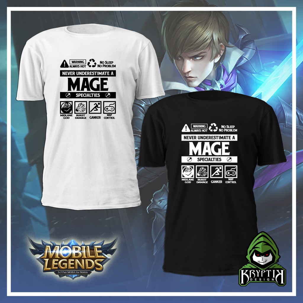 Mobile legends t shirt design on sale