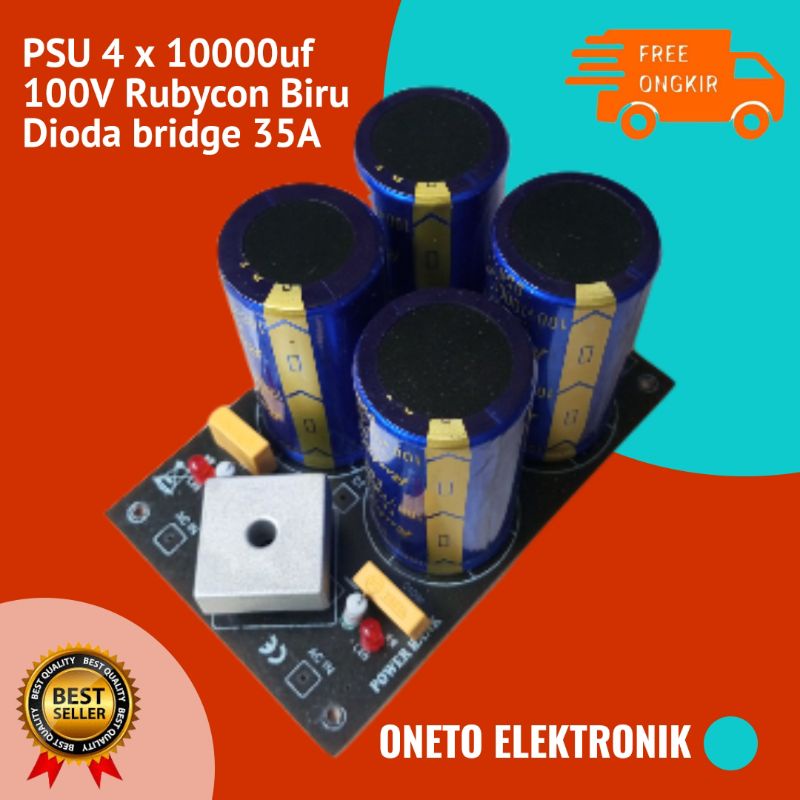 Psu 4x10000uf 100V Rubycon Blue diode 35A | Shopee Philippines