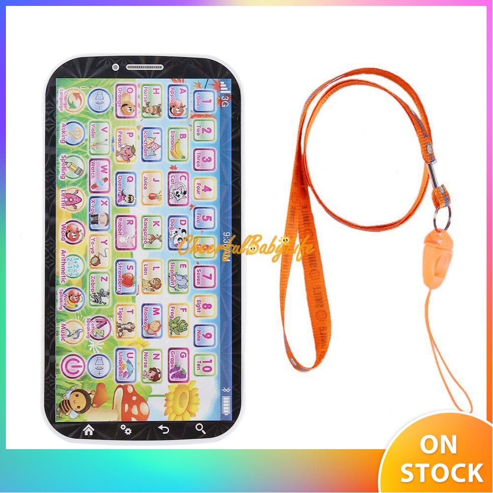Electronic Kids Music Simulation Smart Cellphone Toy Education Learning ...