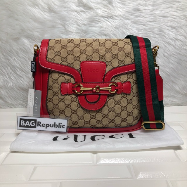 Red gucci sling on sale bag