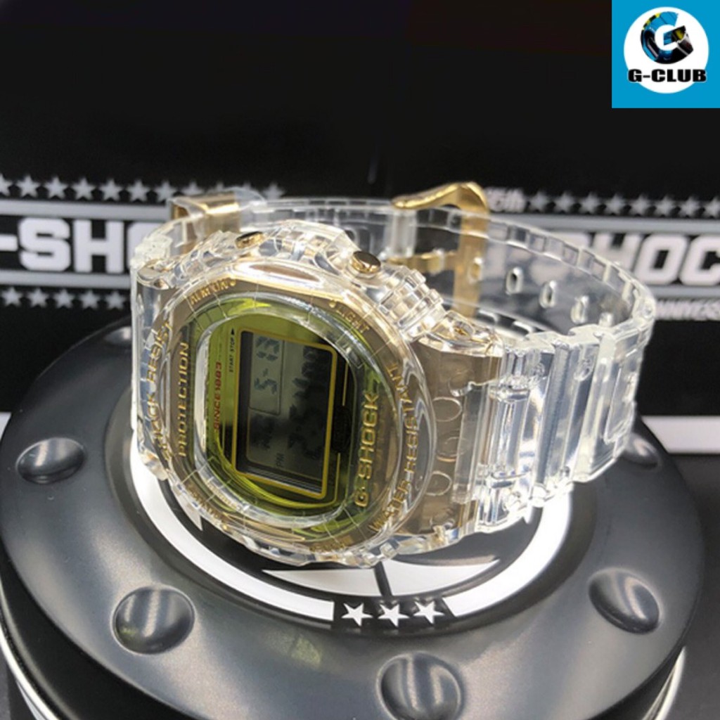 Ready Stock] CASIO G-SHOCK 35th Anniversary Glacier Gold Limited