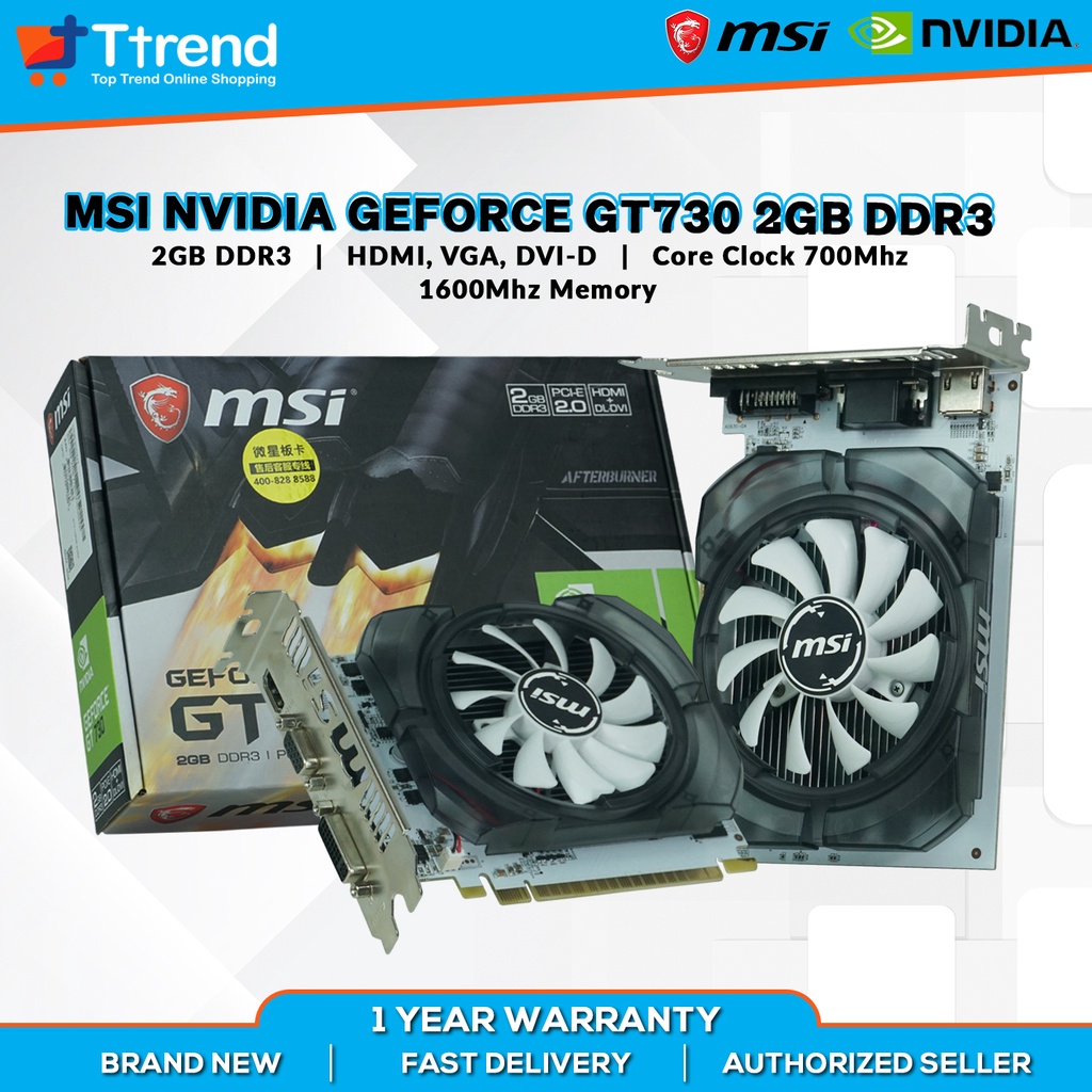 Msi geforce gt730 discount 4gb