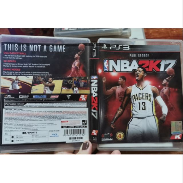 NBA 2K17 PS3 Game/2nd Hand | Shopee Philippines