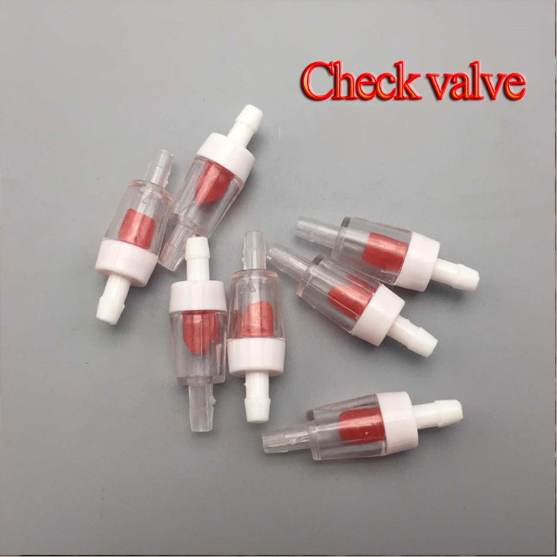 1 Pcs Aquarium Check Valve For Air Pumps Silicone Hose One Way NonReturn Check Valves Shopee