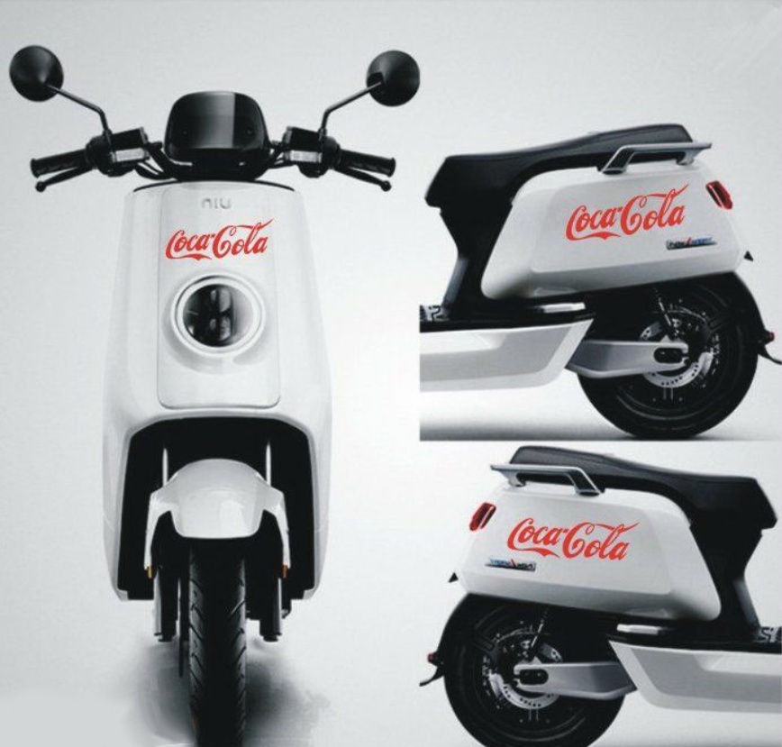 For Motorcycle scooters Coca-Cola Logo Creative Car/Motorcycle ...
