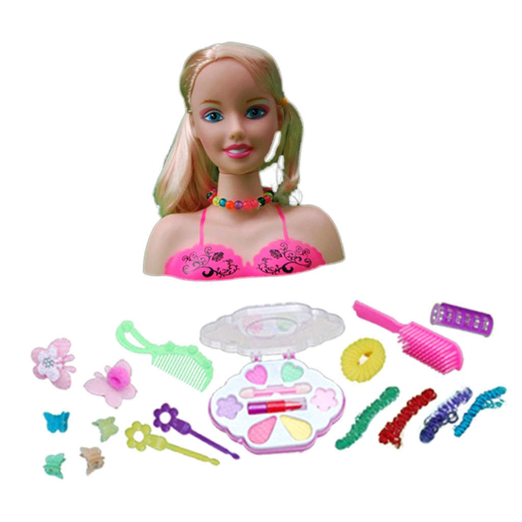 Kids Doll Head for Hair Styling and Make up Pretend Styling Set for Girls Age 3 5 Girl To