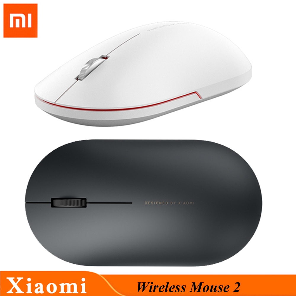 Xiaomi Wireless Mouse 2 Game Mouse 1000dpi 2.4GHz Optical Mouse Portable  Black