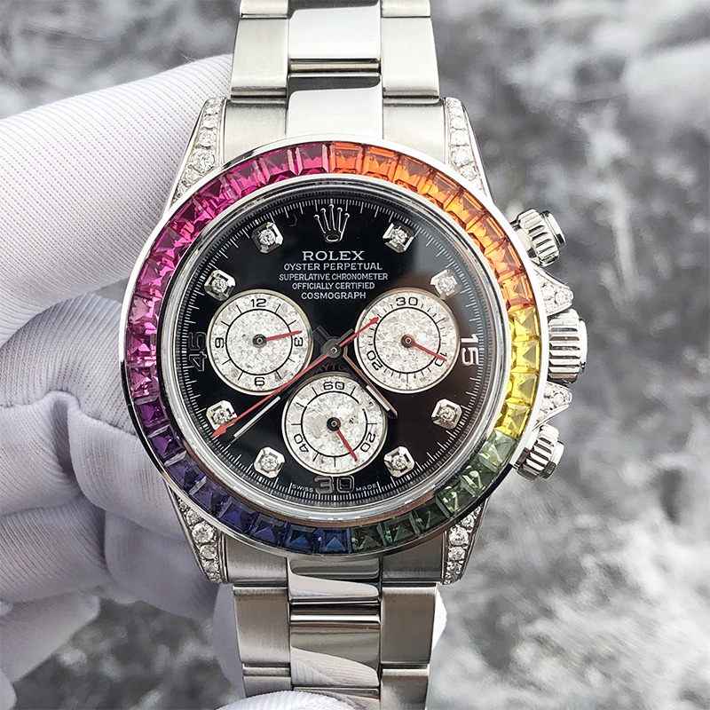 Daytona hot sale rainbow bezel