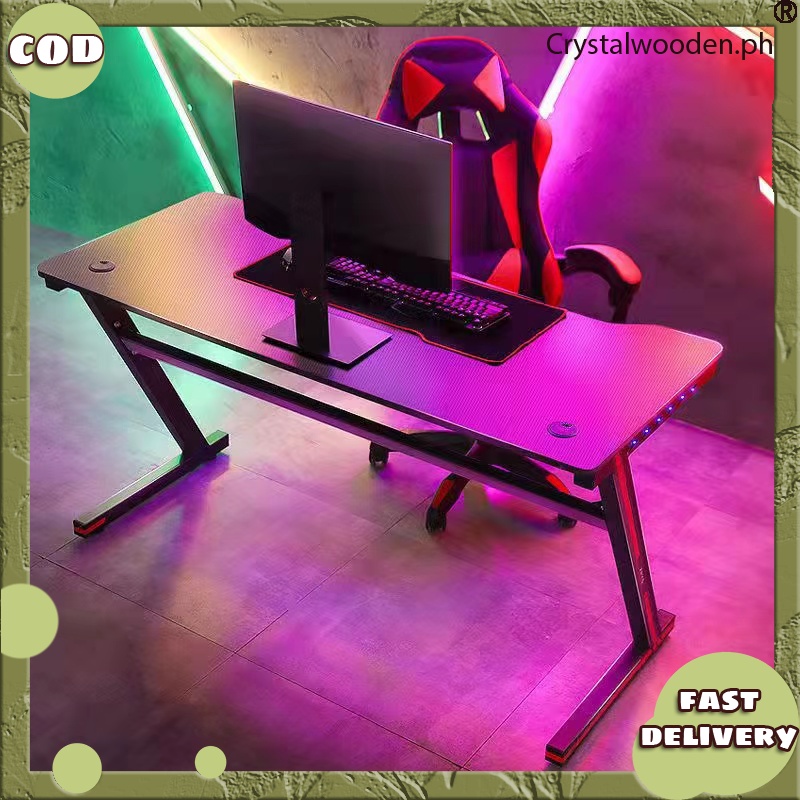 COD 120CM Gaming table Computer table for desktop Study Table Office Desk Simple Laptop Shopee