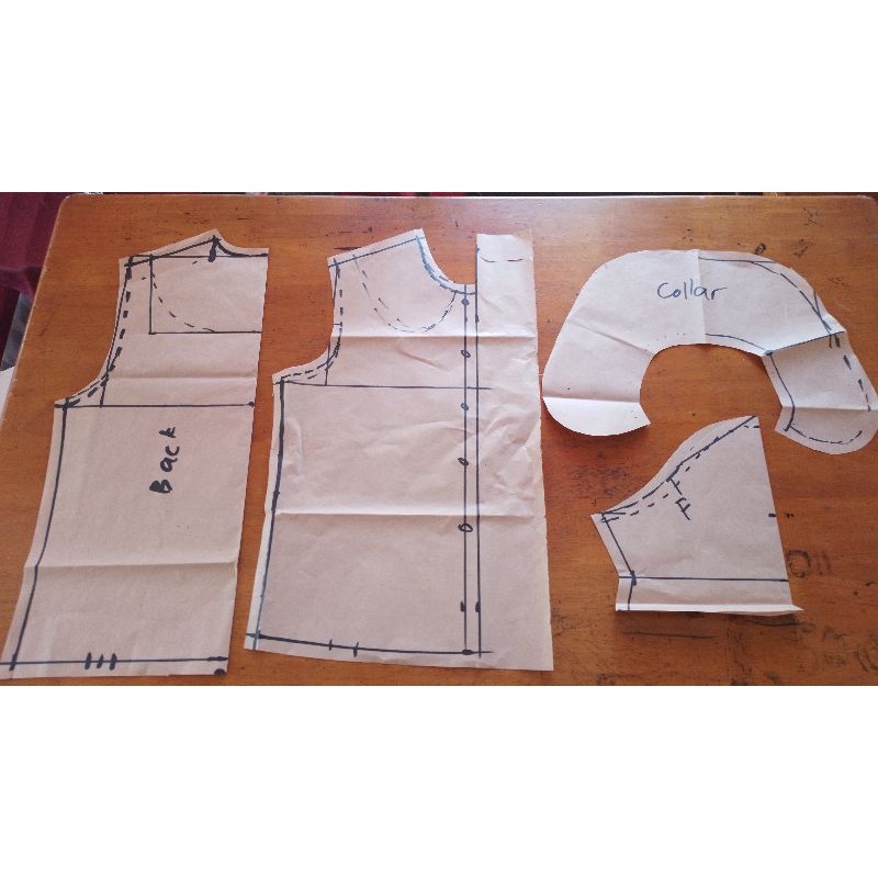 Sewing Pattern for Blouse School Uniform Elementary and High School ...