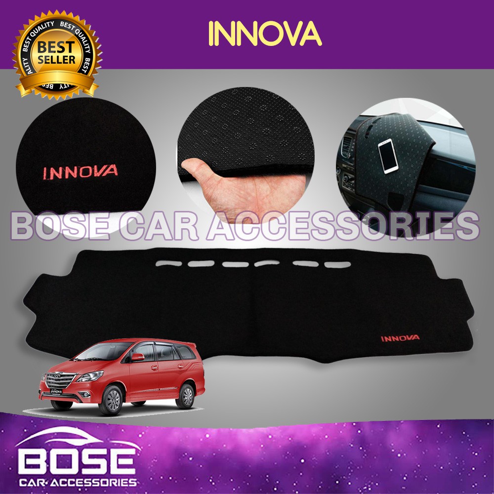 Dashboard Cover for Toyota Innova 2005 2023 High Quality Non Slip Sun