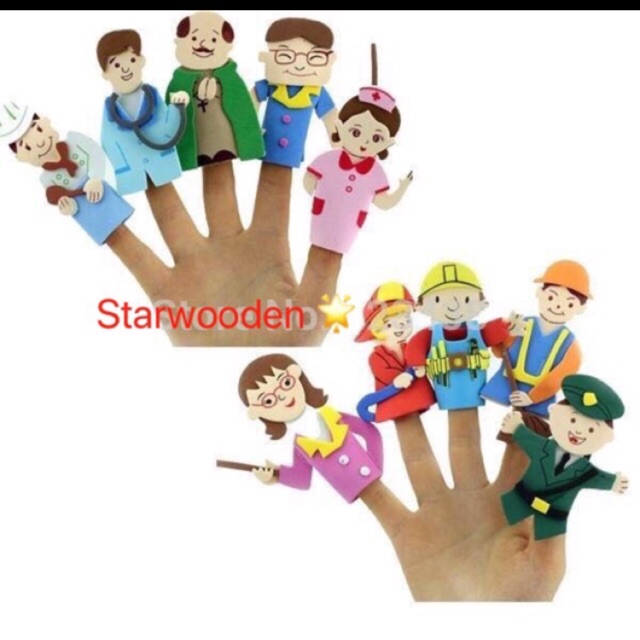 Community helpers Finger puppet Shopee Philippines