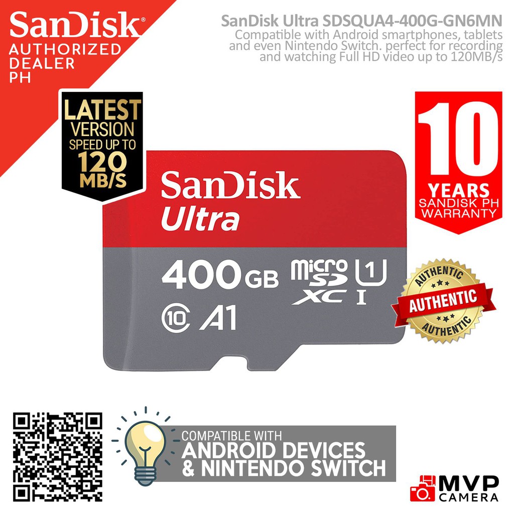 Sandisk ultra best sale 400gb switch