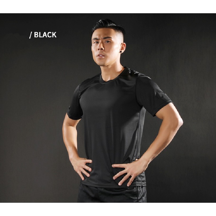 Dri fit shirt store black