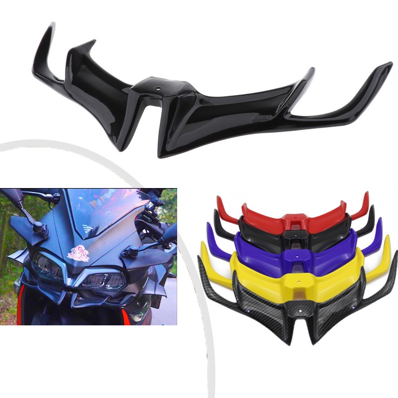 DIY Front Fairing Aerodynamic Winglets For YZF R15 V3 Rusi Xplorer ...