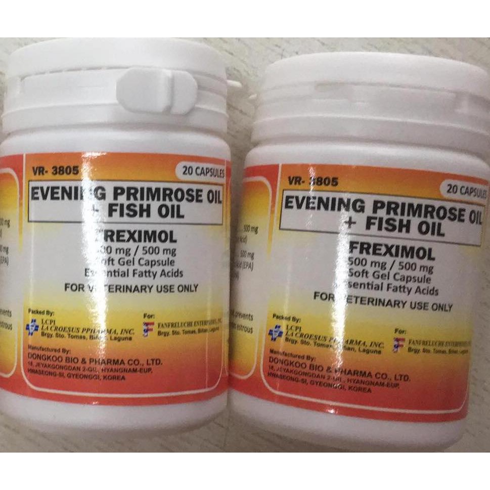 FREXIMOL Soft Gel Capsule Evening Primrose Oil Fish Oil for