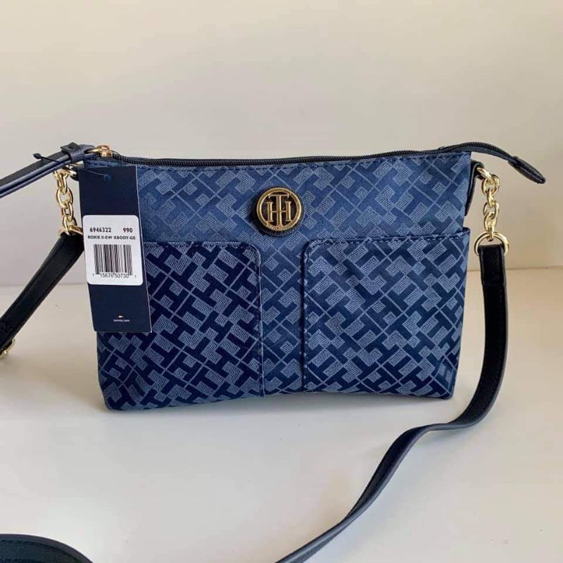 Tommy hilfiger best sale sling bag blue