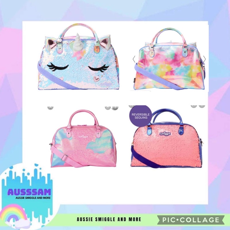 Smiggle lunar weekender bag Shopee Philippines