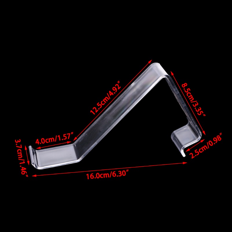 Blala L Shaped Shoe Tray Clear Plastic Shoes Ract Stand Shelf Display ...