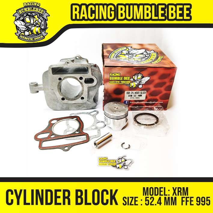 Cylinder Block Xrm110 std./52.4mm/53mm/54mm/56mm Shopee Philippines
