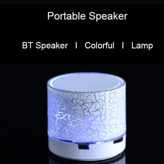 Portable Mini Colorful LED Wireless Bluetooth Speaker S60U | Shopee ...