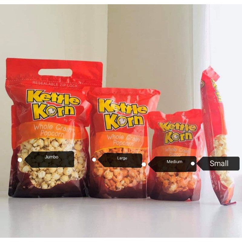 Kettle Korn Whole Grain Popcorn Shopee Philippines