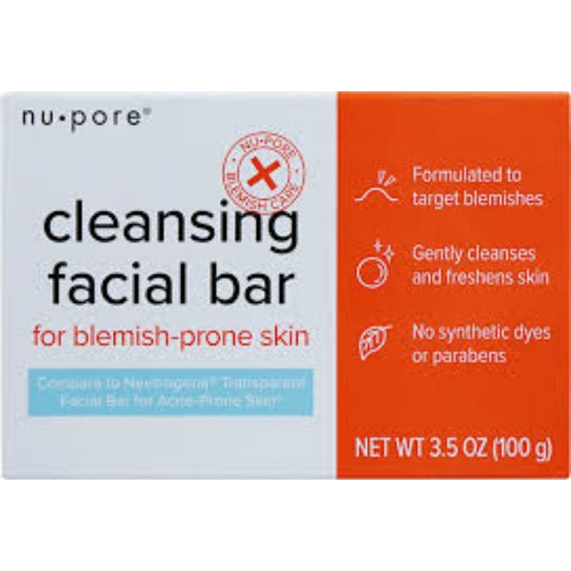 Nu pore Cleansing Facial Bar For Blemishprone skin(100g) Shopee
