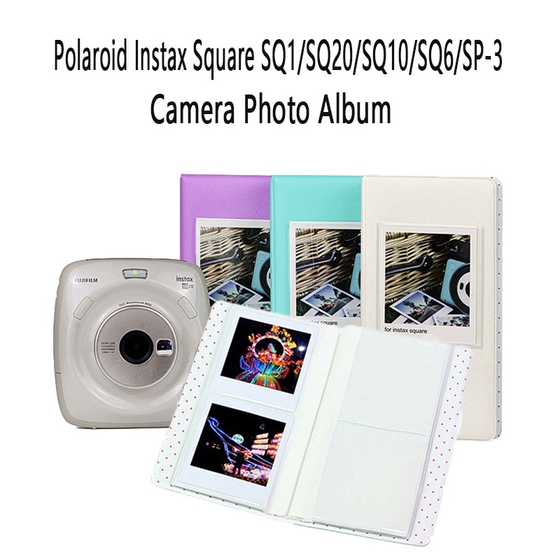 Photo Album For Instax Square SQ1/SQ20/SQ10/SQ6/SP-3 Instax Album Photo ...