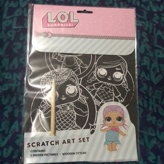 LOL Surprise Scratch Art Set Shopee Philippines