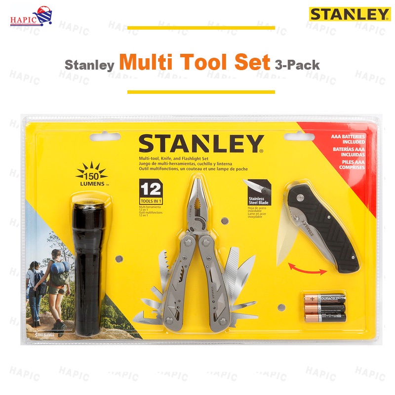 Stanley Multi Tool Set 3Pack Shopee Philippines