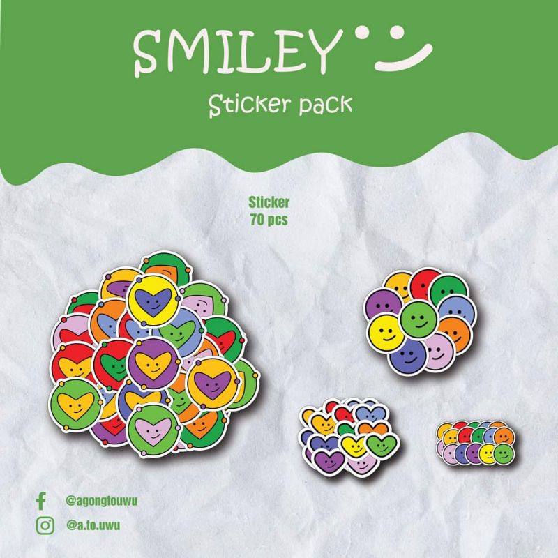 Sticker pack - SMILEY | Shopee Philippines