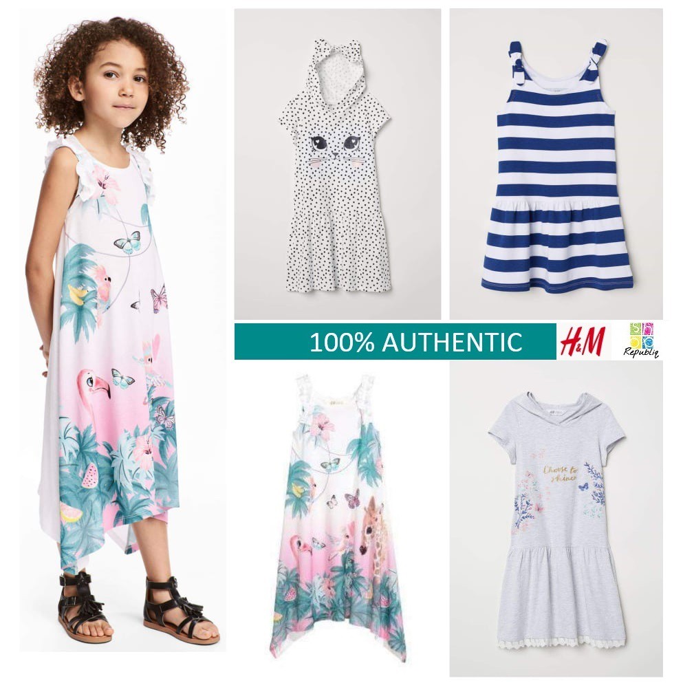 H and m girls dresses online