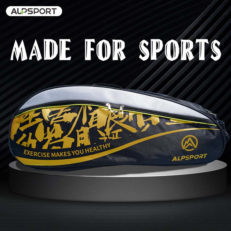 Alpsport Badminton Bag Outdoor Sports Training Fitness Racket Bags Men ...