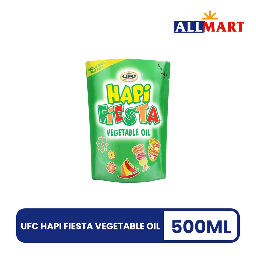 UFC Hapi Fiesta Vegetable Oil 500ml Shopee Philippines