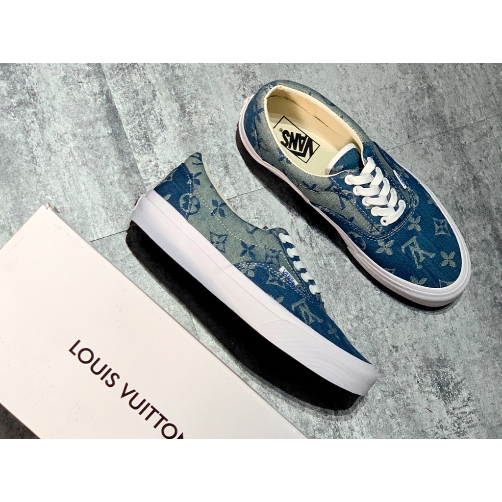 Vans X Louis Vuitton Lv Low Cut Sneakers Shoes For Men And Women